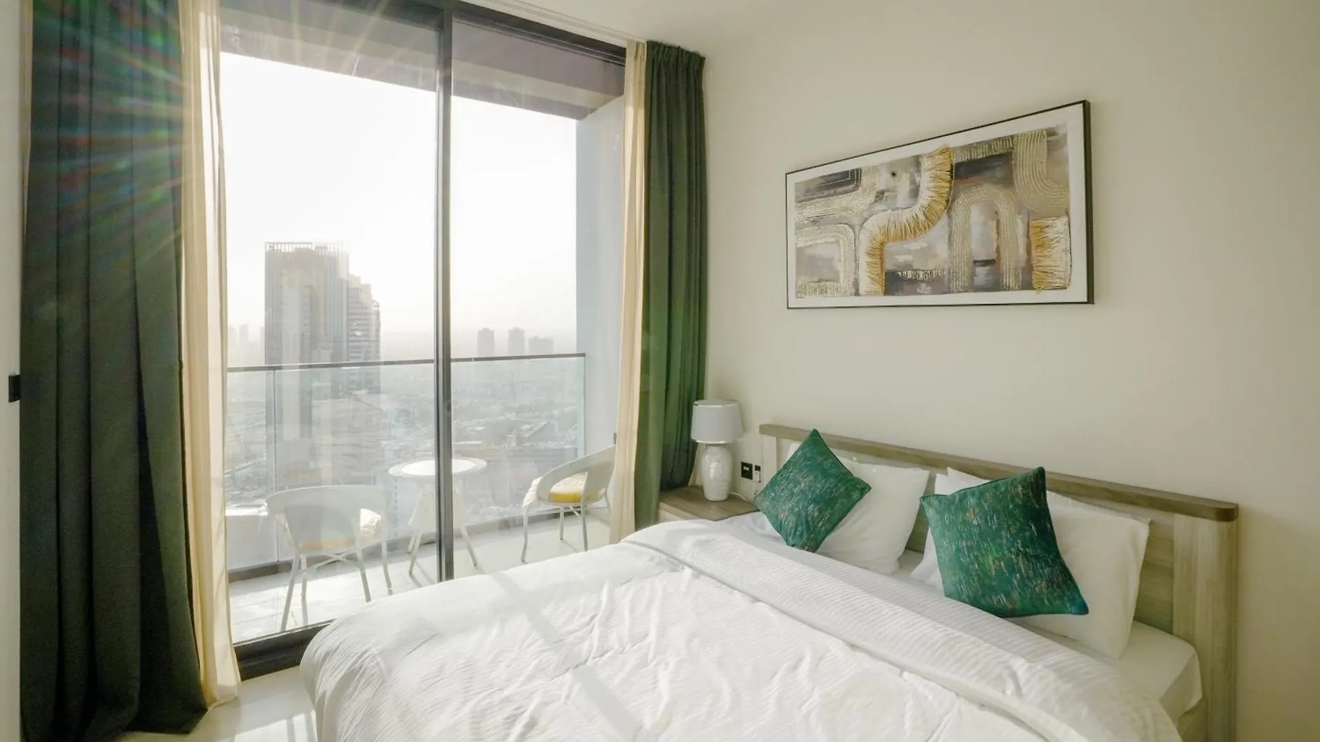 Elegant 1Br Apt In Jvc Dubai With Spacious Balcony & City Views 0*,  United Arab Emirates